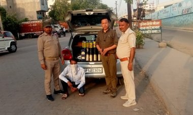 आबकारी विभाग सतर्क :दिल्ली या अन्य प्रदेश से शराब लाने वालों के खिलाफ लगातार हो रही कार्रवाई