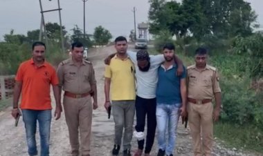 थाना मसूरी क्षेत्र में दिन निकलते ही पुलिस और बदमाशों के बीच हुई मुठभेड़ के बाद शातिर बदमाश गिरफ्तार