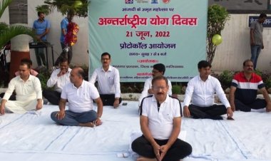 डासना जेल में भी बंदियों में अंतर्राष्ट्रीय योग दिवस पर दिखाई दिया खासा उत्साह, 500 बंदियों ने किया योगाभ्यास