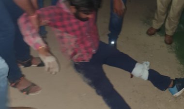 लोनी थाना पुलिस को मिली बड़ी कामयाबी, मुठभेड़ के बाद ₹25000 के साथ इनामी बदमाश को किया गिरफ्तार