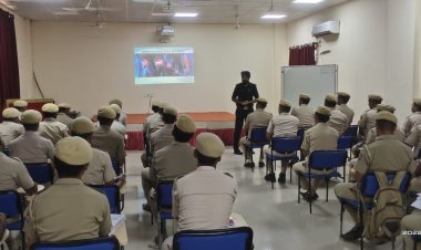 आठवीं बटालियन एनडीआरएफ में  दिल्ली पुलिस के पहले बैच का प्रशिक्षण शुरू