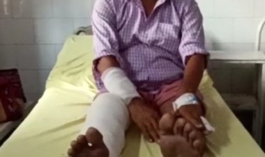 बुजुर्ग की लोहे की रॉड और लाठी डंडों से पिटाई कर हाथ पैर भी तोड़े