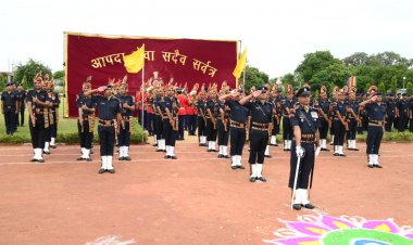 आठवीं बटालियन एनडीआरएफ में धूमधाम से मनाया गया स्वतंत्रता दिवस