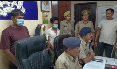 एटीएम में चोरी करने वाली शातिर महिला समेत उसका साथी व एक सुनार  भी गिरफ्तार