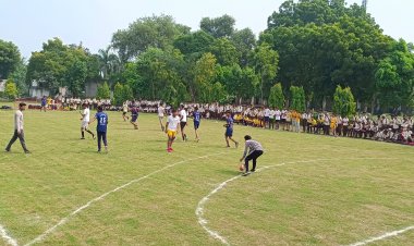 आजाद मेमोरियल इंटर कॉलेज में दो दिवसीय खेलकूद कार्यक्रम का  आयोजन