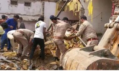 लोनी में दर्दनाक हादसा खाना बनाते वक्त गैस का सिलेंडर फटा चार की मौत दो गंभीर रूप से घायल