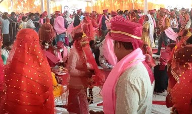 कमला नेहरू नगर पार्क में हिंदू , मुस्लिम,  सिख,  ईसाई की 3003 कन्याओं का विवाह हुआ संपन्न