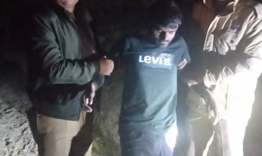 लोनी पुलिस ने मुठभेड़ के बाद ₹15000 के शातिर इनामी बदमाश को किया गिरफ्तार