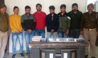 गाजियाबाद पुलिस को मिली बड़ी कामयाबी, साइबर सेल टीम और कवि नगर पुलिस ने नौकरी लगाने के नाम पर लोगों से ठगी करने वाले 6 अभियुक्तों को किया गिरफ्तार