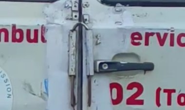 क्या यहां जुगाड़ से ही चलती हैं सरकारी एम्बुलेंस  ?