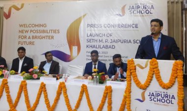 शंभूनाथ ग्रुप ने संतकबीरनगर जिले को दी जयपुरिया स्कूल की सौगात