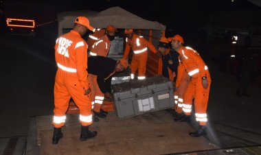 तुर्की में राहत एवं बचाव कार्य के लिए गाजियाबाद से आठवीं बटालियन की 51 सदस्यों की टीम हुई रवाना