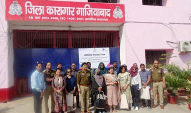 डासना जेल में बंदियों में सकारात्मकता की सोच पैदा करने और डिप्रेशन से दूर करने के लिए चलाई जा रही एक्टिविटी अब जल्द ही मालदीव की जेलों में भी देंगी दिखाई