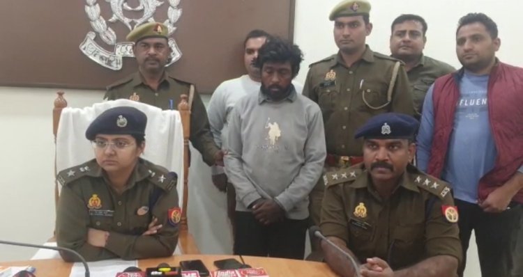 लिंक रोड थाना पुलिस को मिली बड़ी कामयाबी 30 लाख की रंगदारी मांगने वाले अभियुक्त को किया गिरफ्तार