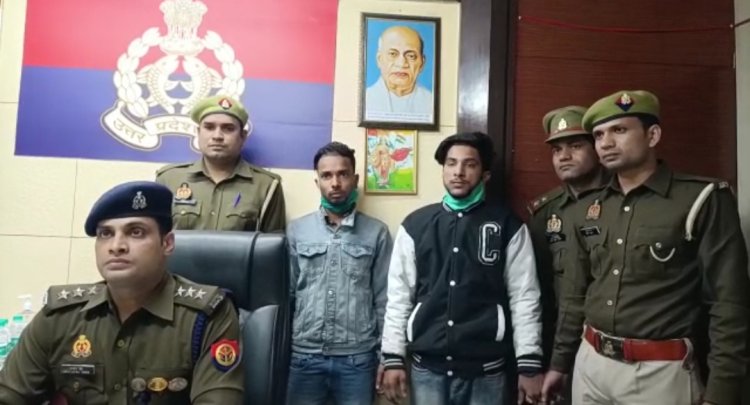 तेजस न्यूज़:- पुलिस को मिली बड़ी कामयाबी ,दो शातिर लुटेरों को किया गिरफ्तार