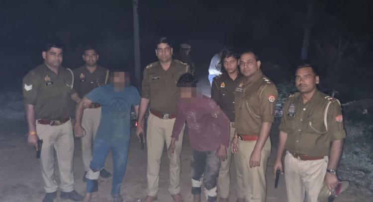 तेजस न्यूज :लोनी पुलिस ने मुठभेड़ के दौरान दो गौ तस्करों को किया गिरफ्तार