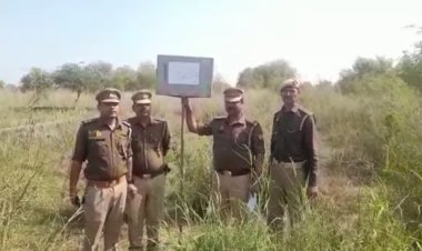 तेजस न्यूज़:- उत्तर प्रदेश सरकार का माफियाओं पर शिकंजा जारी इरफान सोलंकी का 300 वर्ग मीटर का प्लॉट किया गया सील