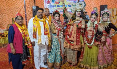 तेजस न्यूज : होली खेलन आए नंदगोपाल , धूम मची गोविंदपुरम में।