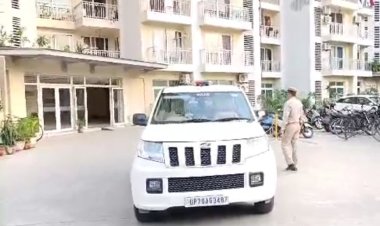 बहुमंजिला इमारत की दूसरी मंजिल से गिरी महिला, मौके पर हुई मौत