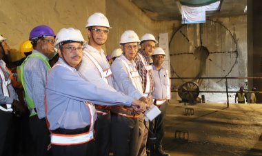 दिल्ली-गाज़ियाबाद-मेरठ कॉरिडोर पर मेरठ में टनलिंग का कार्य पूर्ण,मेरठ की छठी और आखिरी सुरंग का निर्माण हुआ पूरा।