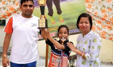 स्टेट रोलबॉल प्रतियोगता में लखनऊ के लड़के-लड़कियों ने  मचाया धमाल