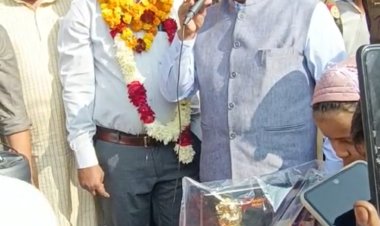 41 मजदूरों को बहार निकालने वाले नौशाद का भव्य स्वागत