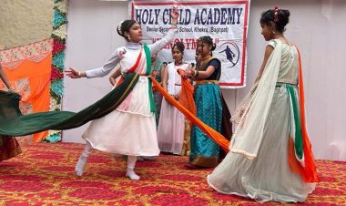 रानी लक्ष्मीबाई की नाटिका से बही देशभक्ति की बयार