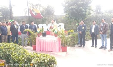 आनंदा डेयरी लिमिटेड नगरल पिलखुवा में 75 वा गणतंत्र दिवस को बड़ी धूमधाम से मनाया गया।