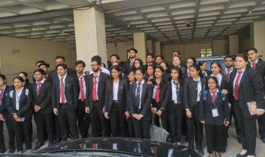 आईएमई कॉलेज के विद्यार्थी भी लोक अदालत में हुए शामिल