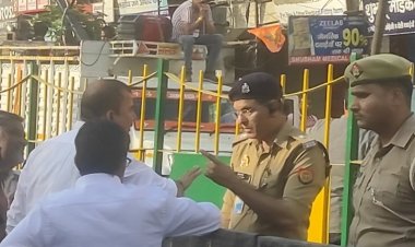 रोड शो से पहले दो बड़े अधिकारीयों में हुई भिड़ंत 