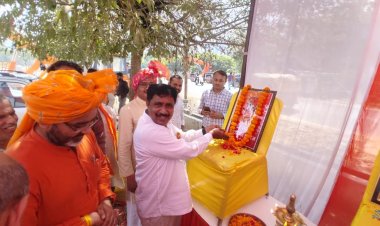 महाराणा प्रताप और पृथ्वीराज चौहान का धूमधाम से मनाया गया जन्मोत्सव