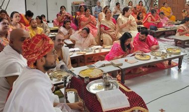 सिद्धचक्र महामंडल विधान में चढे 64 अर्घ्य