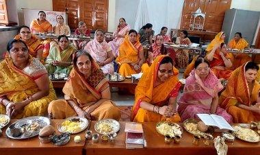 शांति विधान के समापन हुए धार्मिक अनुष्ठान