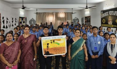 गुरूकुल में मना कारगिल विजय दिवस