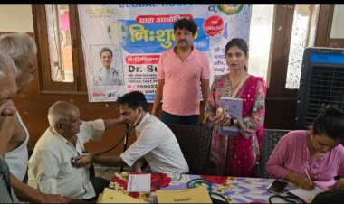 हैप्पीनेस फाउंडेशन द्वारा निशुल्क हेल्थ चेकअप कैम्प का आयोजन