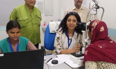 निशुल्क नेत्र शिविर में 40 मरीज आपरेशन को चयनित