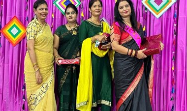 इंन्द्रप्रस्थ लिटिल किंगडम में गरिमा बनी तीज क्वीन