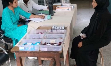 पीएचसी पर 140 मरीजो की जांच कर दिया उपचार