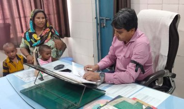 बंगाल रेप कांड के खिलाफ रीबन बांधा