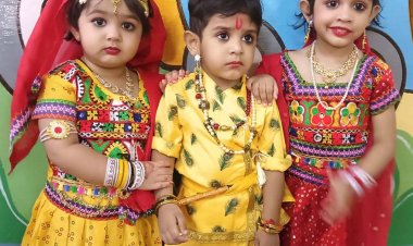 गोविन्दा आला रे के जयकारों से गूंजा  विद्या भवन