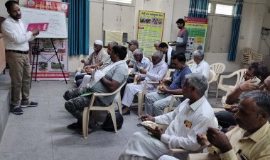 सब्जियों में कीट प्रबंधन का दिया प्रशिक्षण