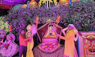 वंदना महोत्सव में रात भर झूमे श्याम भक्त