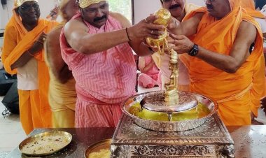 उत्तम आर्जव धर्म का किया गया पूजन