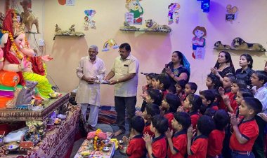 नौनिहालों ने मांगा ज्ञान बुद्धि का भंडार