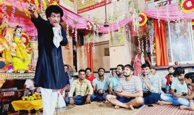 गणेश महोत्सव में सुंदर झांकियां ने मनमोहा