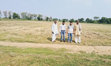 खेकड़ा खेल स्टेडियम की हुई साफ सफाई