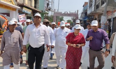 रटौल में रैली निकालकर किया जागरूक