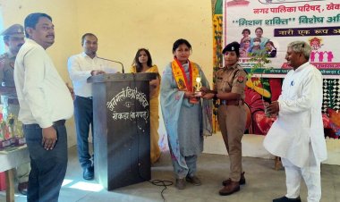 उत्कृष्ट कार्य के लिए सम्मानित हुई नवदेवी