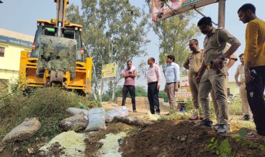 रटौल में तीस कुंतल मिलावटी मावा नष्ट कराया