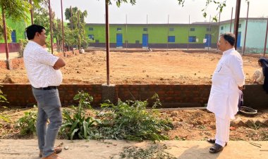 मूर्तरूप लेने लगा है खेकड़ा में मिनी स्टेडियम